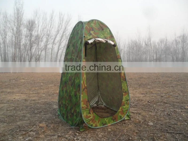POP UP Tent Outdoor Toilet Watching Bird Tent Fishing Army Green Camouflage Beach Tent
