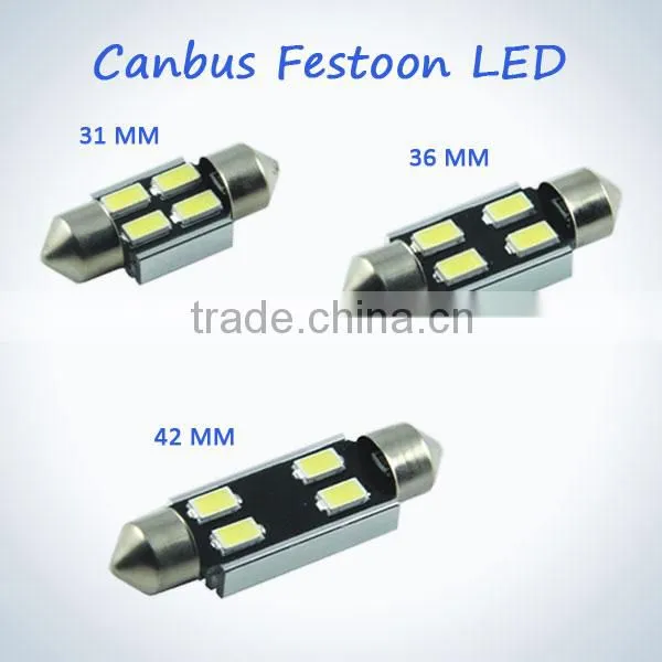 12 volt led lights car festoon led dome light for car