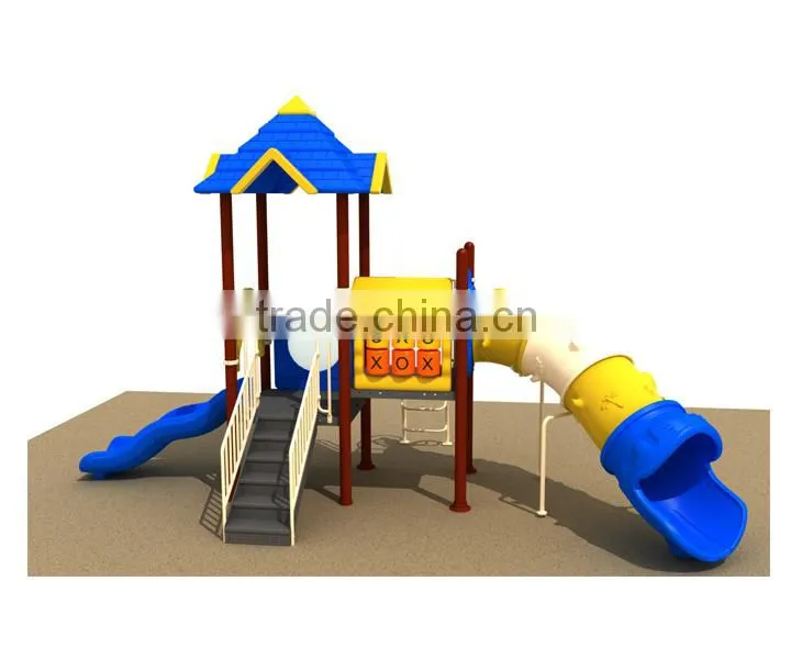 2015 plastic slide buy outdoor playground equipment