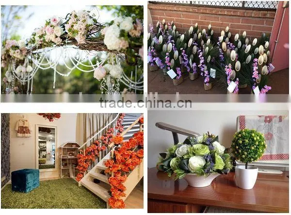 18 heads decoration cheap artificial flower rose bud