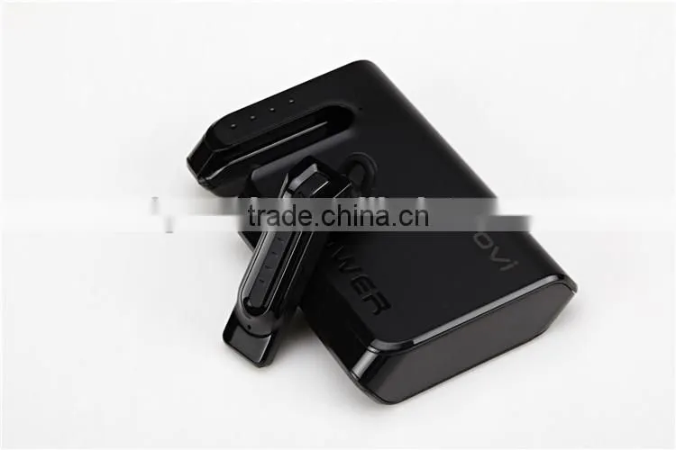 2016 Oem Mobile Bluetooth Headset With Power Bank For Mobile Phone 6600mAh
