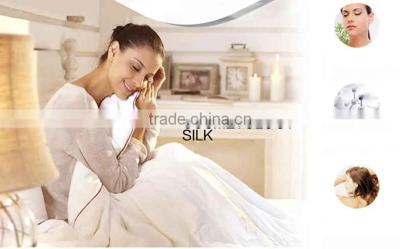 Silk Quilts with 100% Mulberry Silk , Comfortable and Soft, Luxury Design