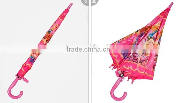 friendly eco different cartoon designs kids umbrella with lace