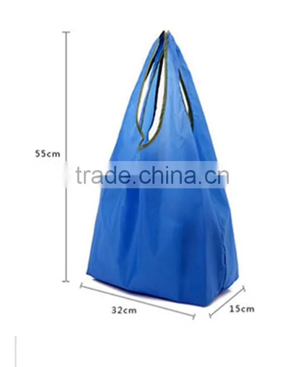 New Product for 2015 nylon foldable shopping bag with high quality
