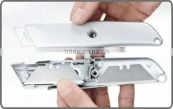 tool cutter 2pcs Trapezoid blade Zinc alloy Cutter Knife
