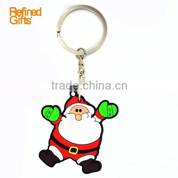 Personalized Customized Cheap Silicone Keychain for festival series