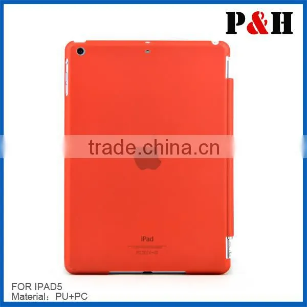 For iPad air Case, Leather Case For iPad air, PU Leather Stand Case For iPad air