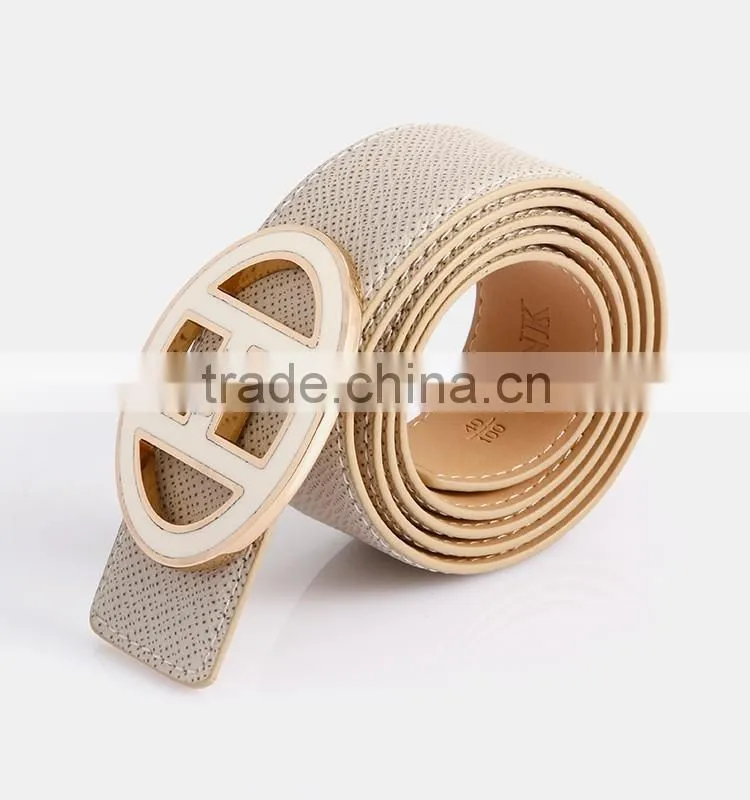 Men belt with alloy buckles latest design leather belt men's fashion belt