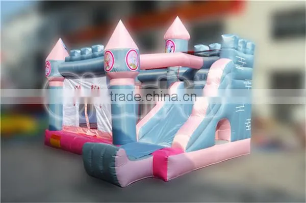 Inflatable nylon princess castle for kids