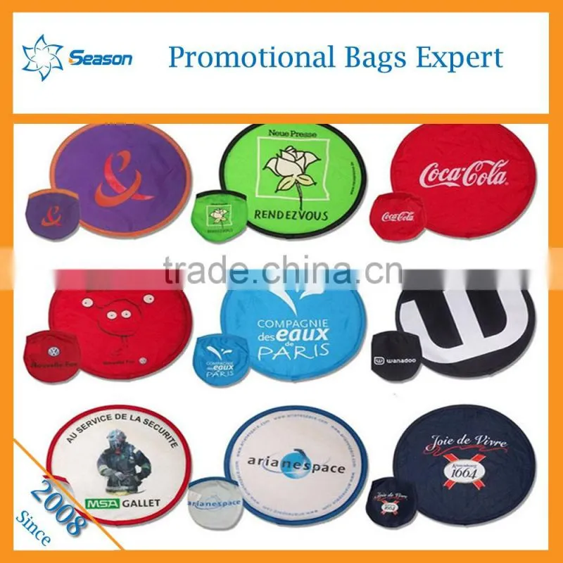 Cloth foldable frisbee ultimate wholesale frisbee 175 gram