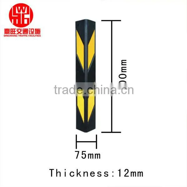 Minitype Soft Reflective Rubber Wall Corner Protector