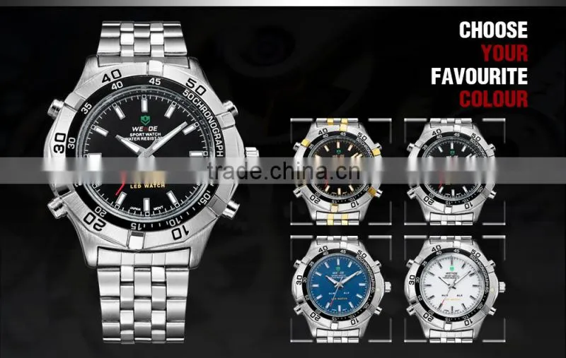 New Arrival 2016 China WEIDE Famous Brand Watch Men Led Display Watch Men Men's Wrist Watch WH905