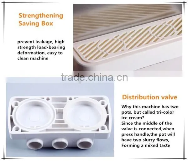 1.8KW Mini Soft Ice Cream Powder Mix Machine