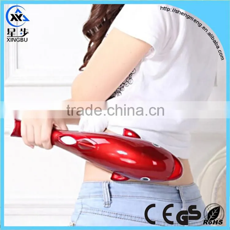 Pain relieve electric handheld dolphins massager