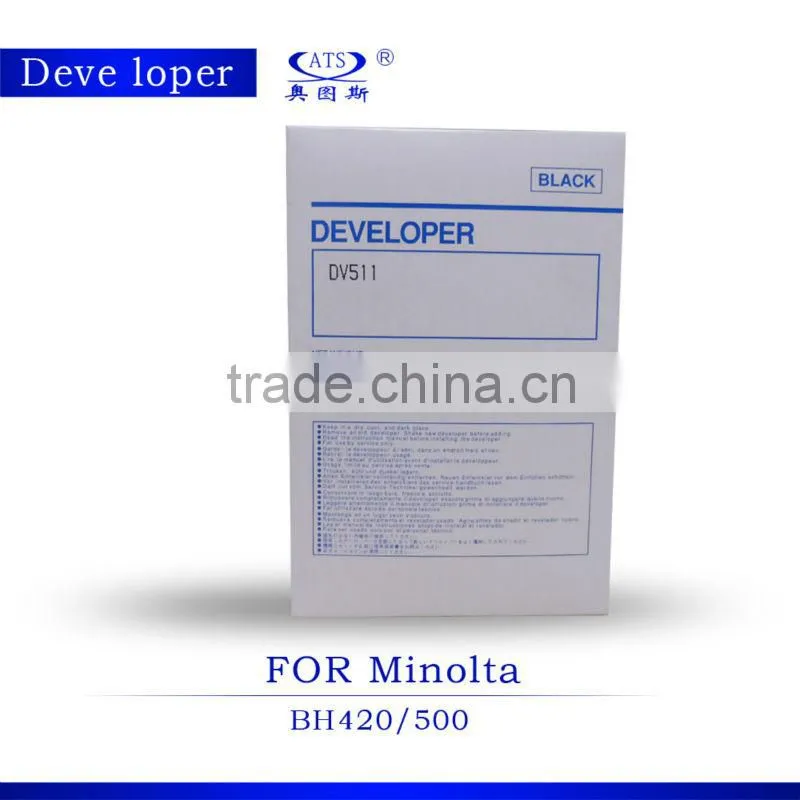625g developer DV511 for use in BH420/ 500 compatible for Minolta copier spare parts