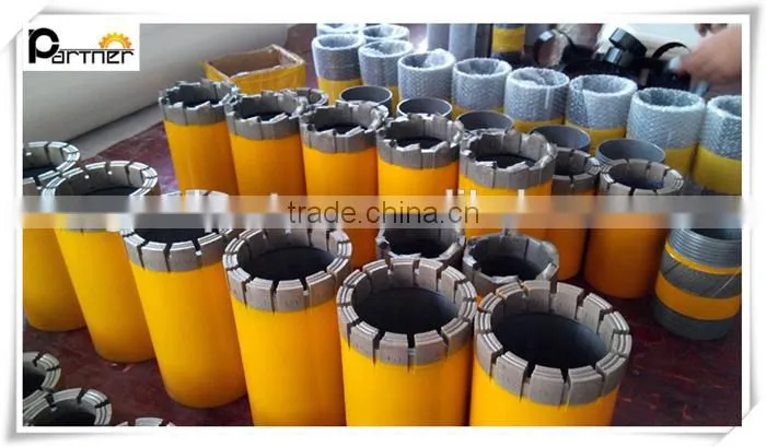 Geology exploitation impregnated diamond core bits