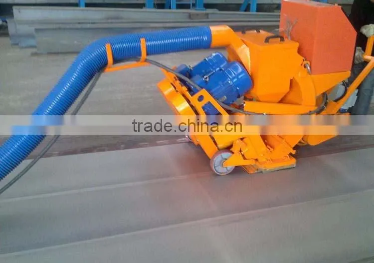 Bridge/plate shot blasting rust cleaning machine