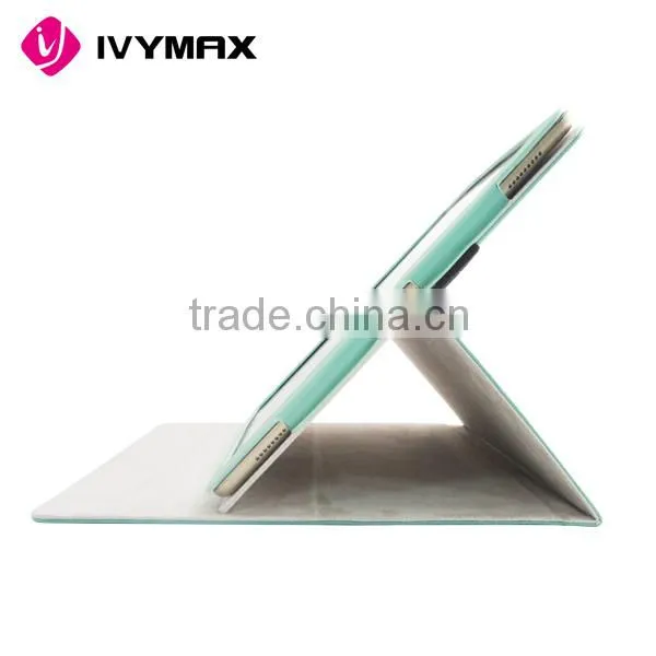 Hot selling enviromental newest leather case for ipad pro pu case