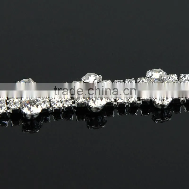 Diamond high quality Bling Bling Rhinestone Connector for accessory Wholesale B01732Y