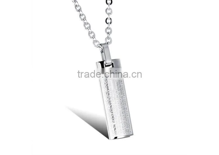 361L Stainless Steel Jewelry Necklaces Men Necklace Pendant
