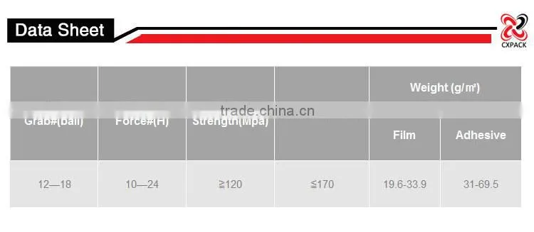 Top Selling Products Black Design Printed Packaging Tape Manufactory