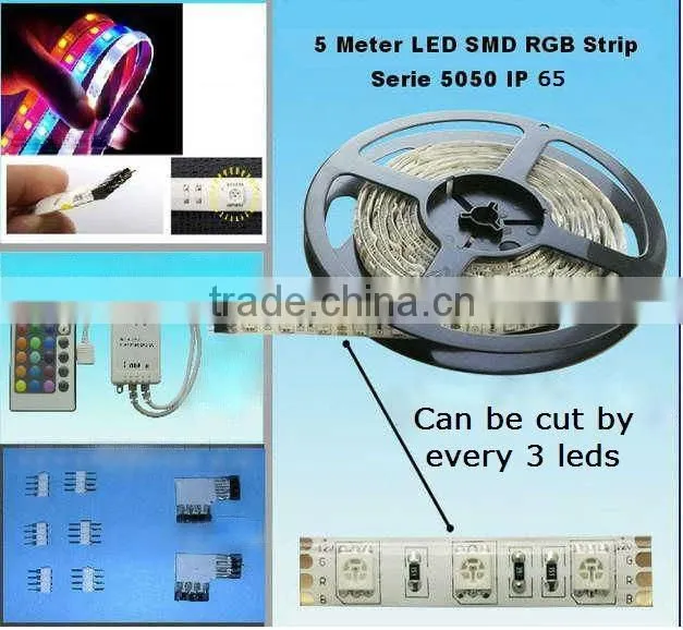 Motorcycle color changing led strip light DC 5V