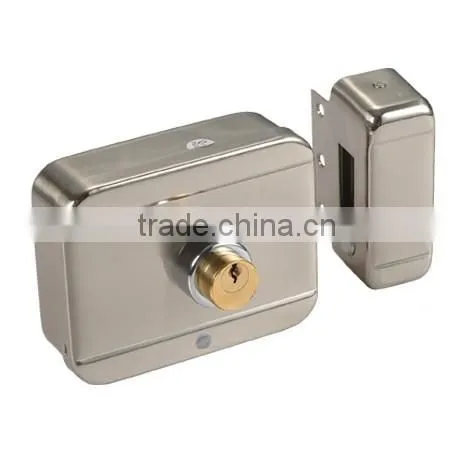 Electric lock with double cylinders and remote control