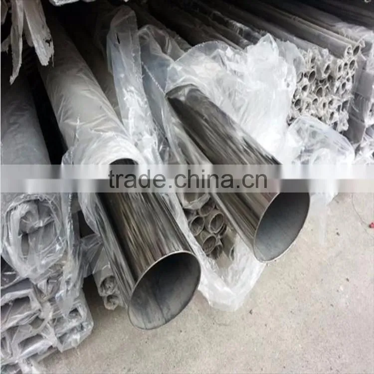 flexible 201stainless steel round pipes 202 seamless steel tube
