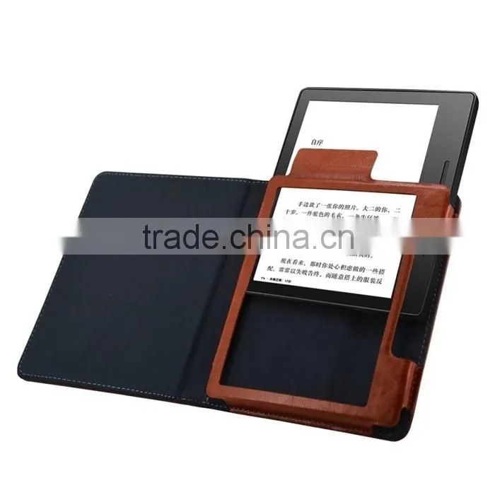 Newest Arrival Factory Direct Pricing Leather Case for Kindle Oasis,Many Colors are Available