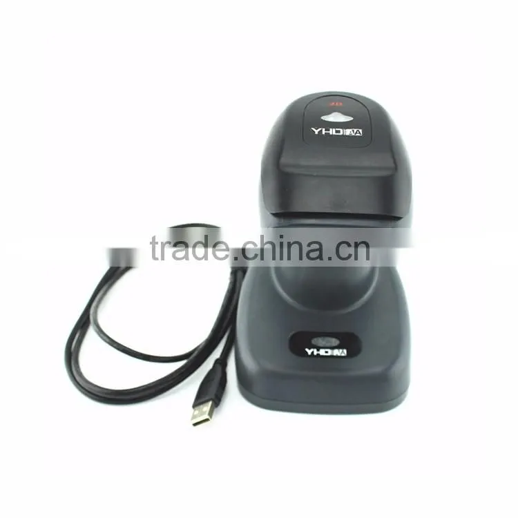 Hot sale barcode reader 2d CCD wireless barcode scanner with memory 433 MHZ frequency bar code scanner