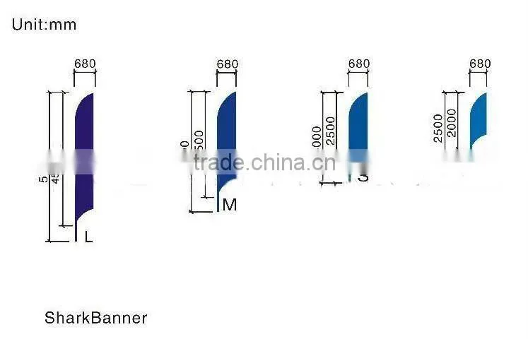 custom polyster flying flag printing