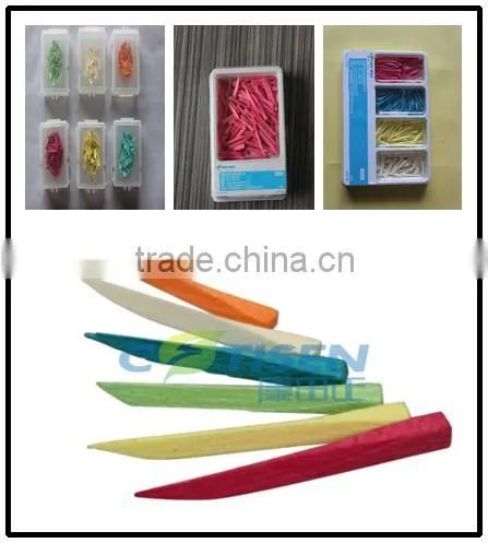 Disposable Wooden Dental Wedges