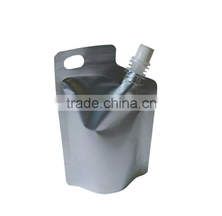 clear spouted pouch