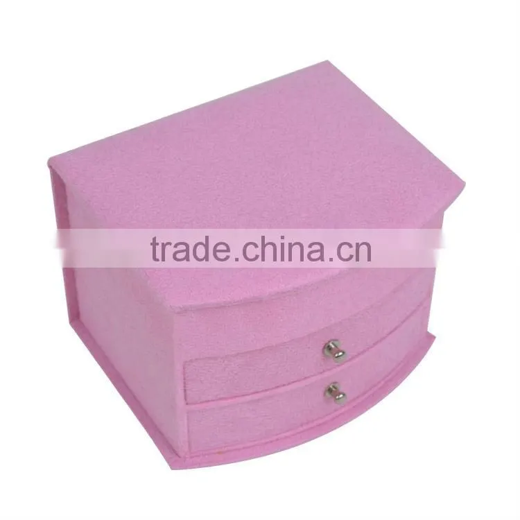 factory price wholesale fabric jewelry cardboard box