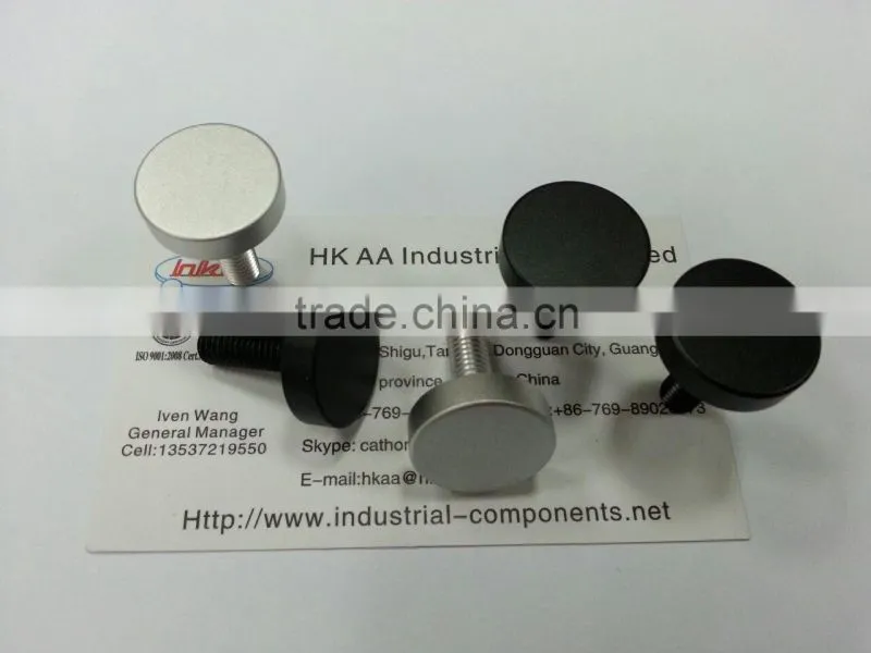 custom fabrication lathing and milling black anodized aluminum clamp OEM welcome