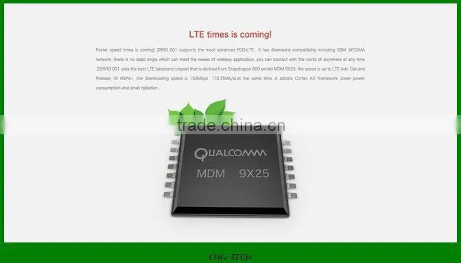 CUBOT ZORRO 001 5-inch MSM8916 1.2GHz Quad-core 4G FDD LTE Smartphone