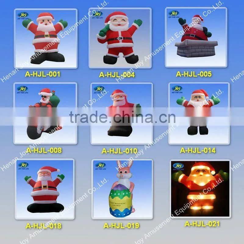 Top quality christmas decoration snowman,lighted christmas fence decoration,christmas foil hanging decoration