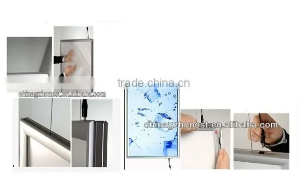 LED portable light signs, led slim light box, slim signage, super thin light box