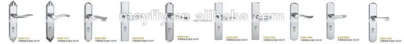 High-quality TRI-CIRCLE Stainless steel entrance handle locks sets