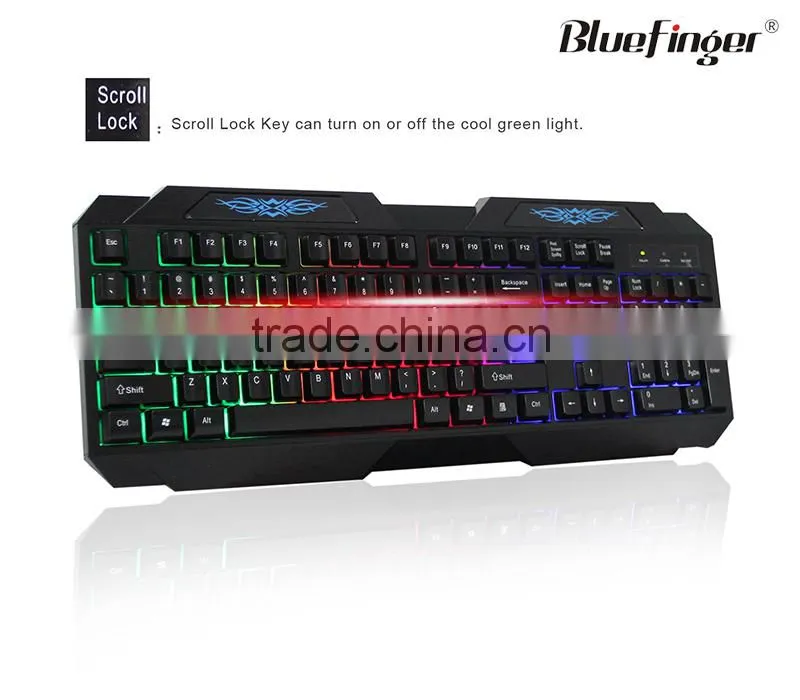 Shenzhen Factory Cheaper Illuminated Keyboard for desktop and laptop