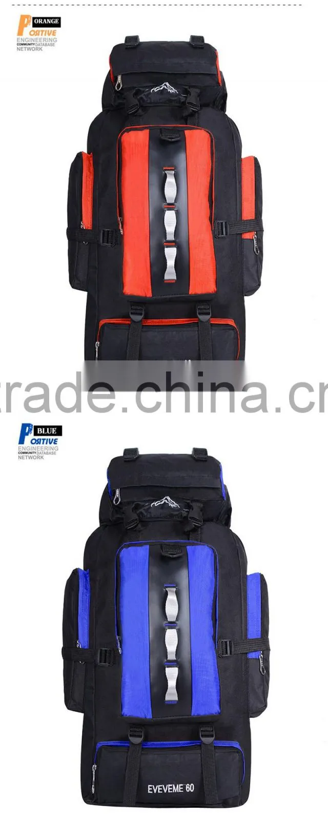 Wholesale high quality sport mountaineering backpack multi-functional backpack bag
