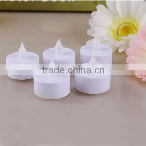 White Flameless Tea Light Candle LED Decorative Candle for Wedding Holiday Birthday Party Christmas