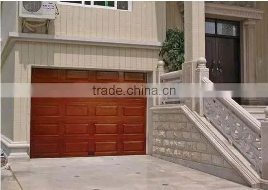 Sectional garage door