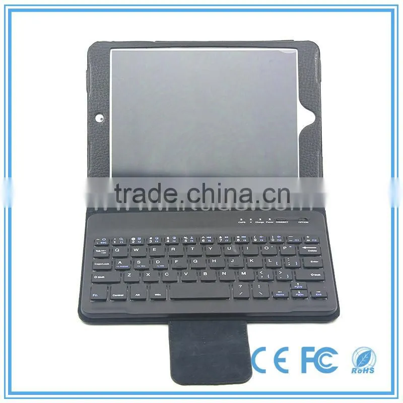 7" & 8" Tablet PC Bluetooth Keyboard Case With Leather Case Magnet Detachable