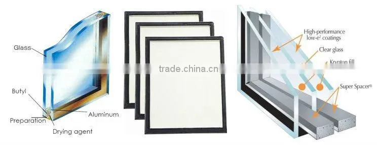 Low-e Insulated Glass for Curtain Wall