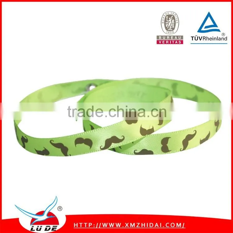 Fashion candy color characteristic festival satin/ribbon bracelet/wristband
