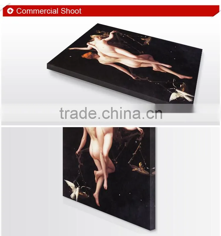 Home decor ballerina oil painting bathroom pictures