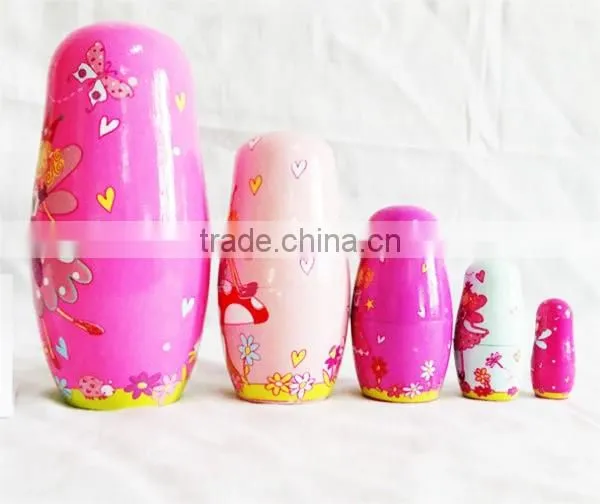 wholesale beauty design 2016 new wooden russian doll