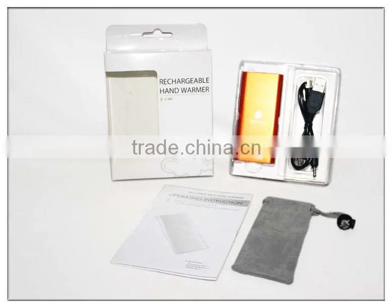 2015 New design USB Colorful Electric Mobile Phone Charger Hand Warmer