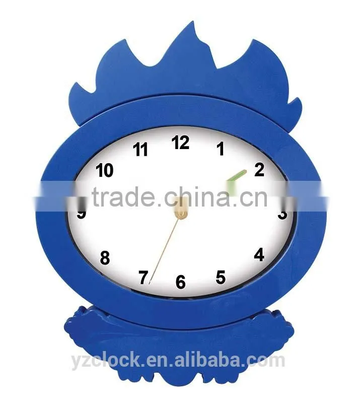 2014 NEW YINGZI plastic wall clock